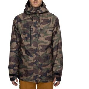 686 Men's GORE-TEX Core Jacket Camo Size Medium